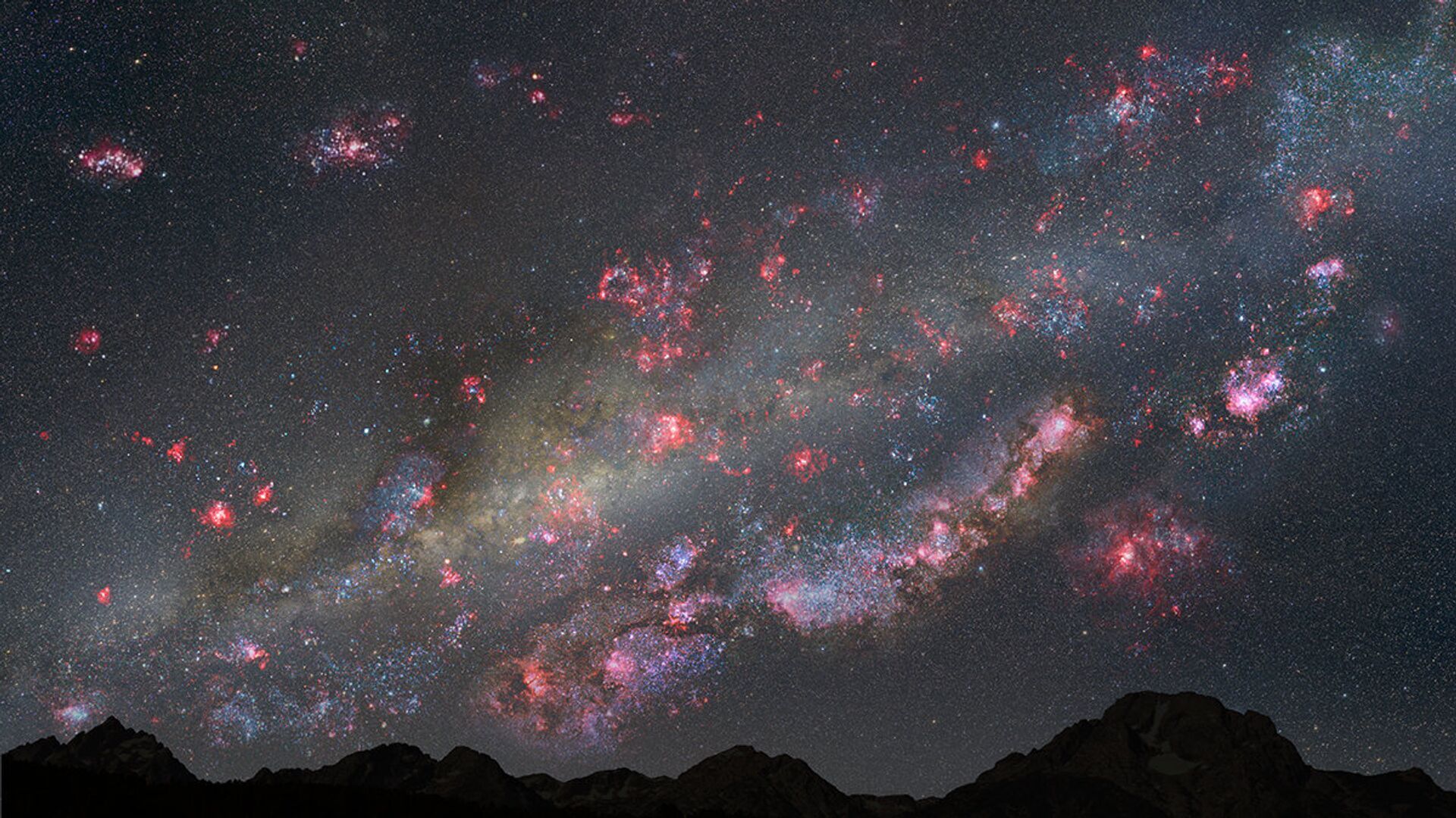 Открытие астрономов: как выглядят молодые галактики